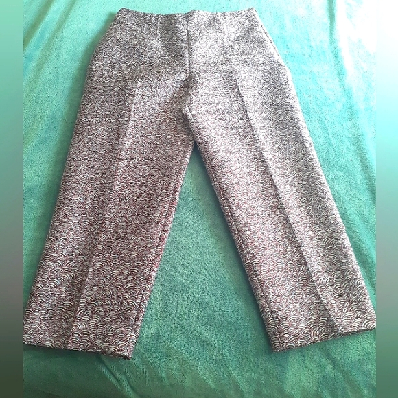 Kate Spade NY (NWOT) Party Bubbles Jacquard Pants - Picture 3 of 8
